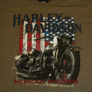 Mens Harley Davidson Museum Shirt NWT XL